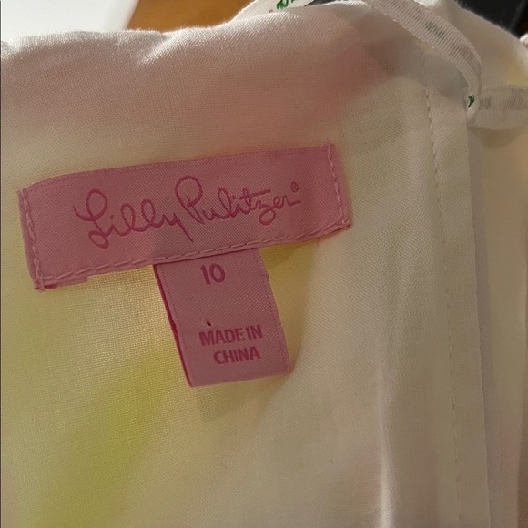 Lilly Pulitzer Pink and White Garment - Picture 2 of 6
